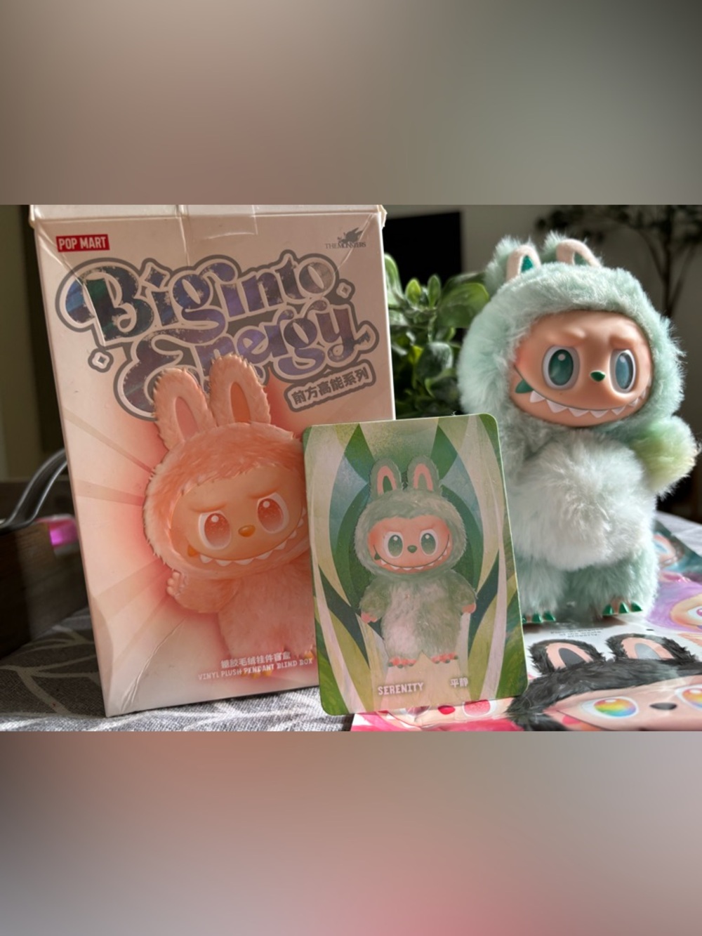 Serenity Labubu Vinyl Figurine-authentic